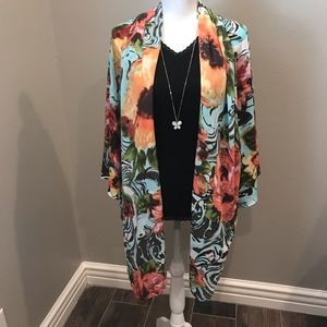 Lane Bryant Kimono Sleeve Open Jacket 18/20